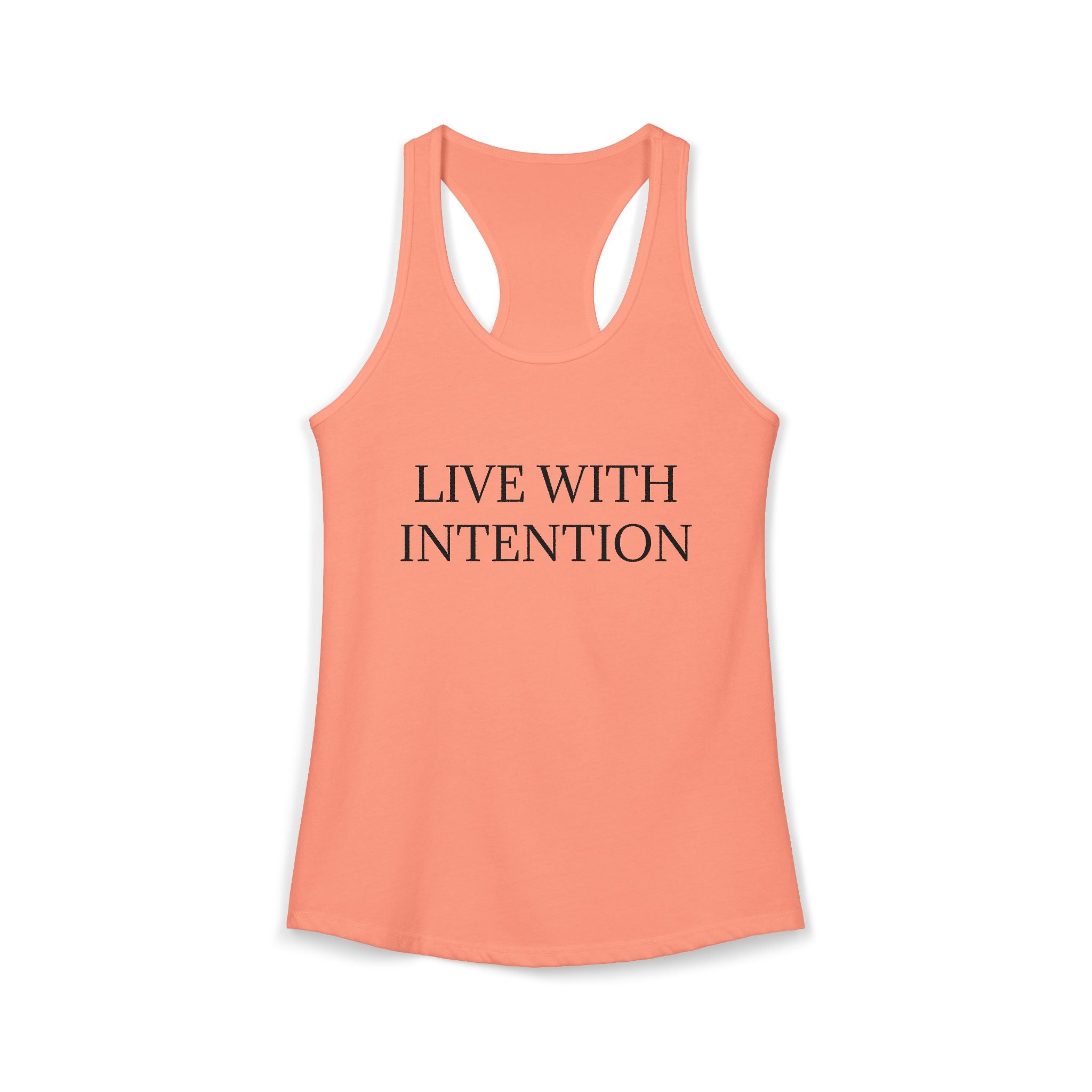 LIVE WITH INTENTION : Women's Ideal Racerback Tank