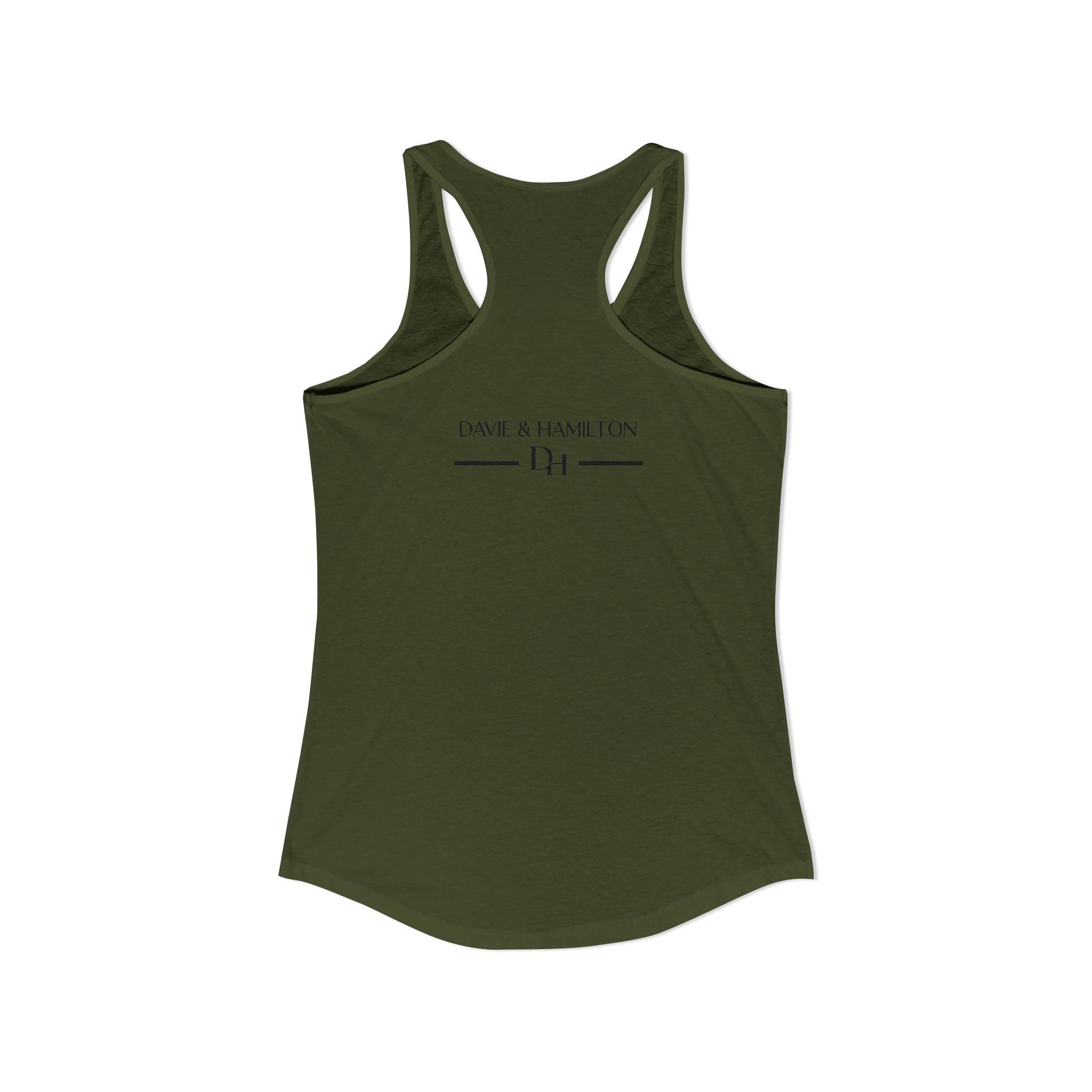 KEEP SHOWING UP: Women's Ideal Racerback Tank