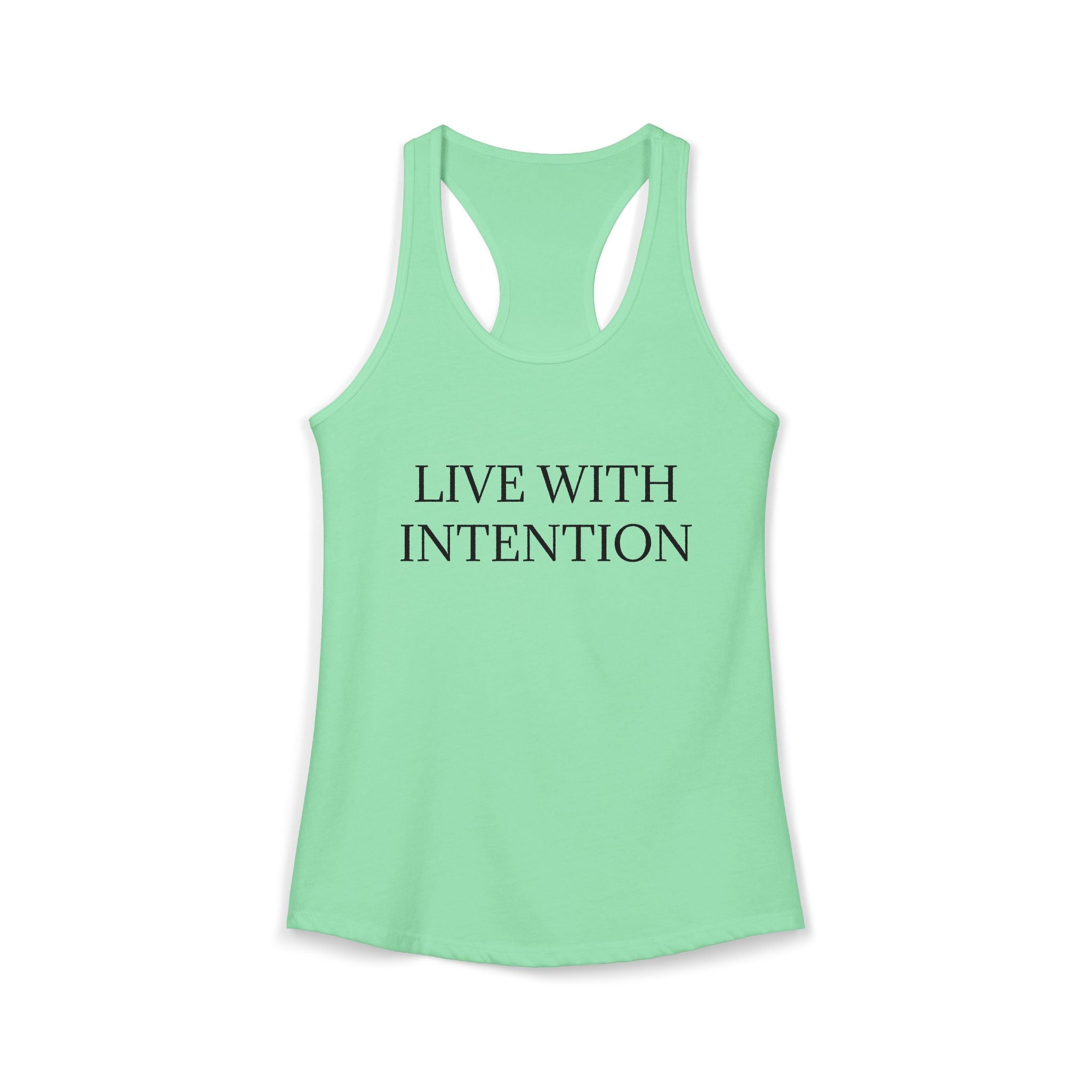 LIVE WITH INTENTION : Women's Ideal Racerback Tank