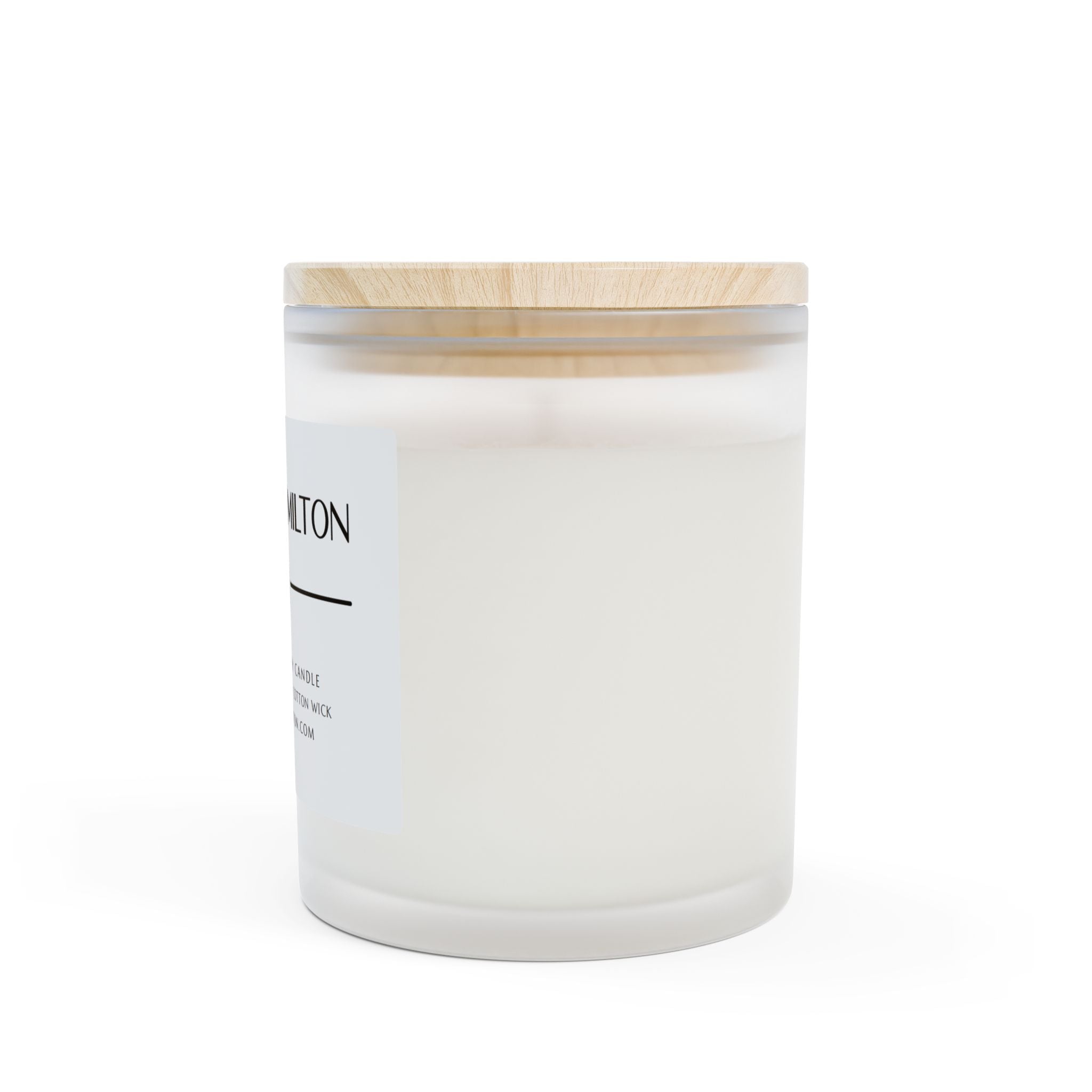Davie & Hamilton Frosted Glass Candle