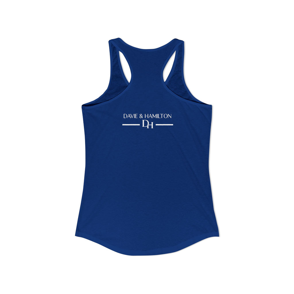 KEEP SHOWING UP: Women's Ideal Racerback Tank