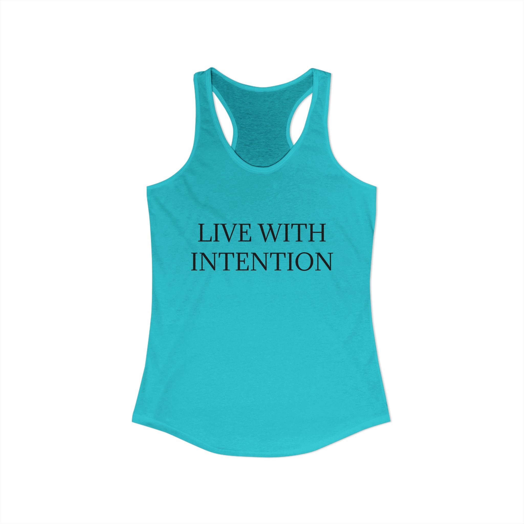 LIVE WITH INTENTION : Women's Ideal Racerback Tank