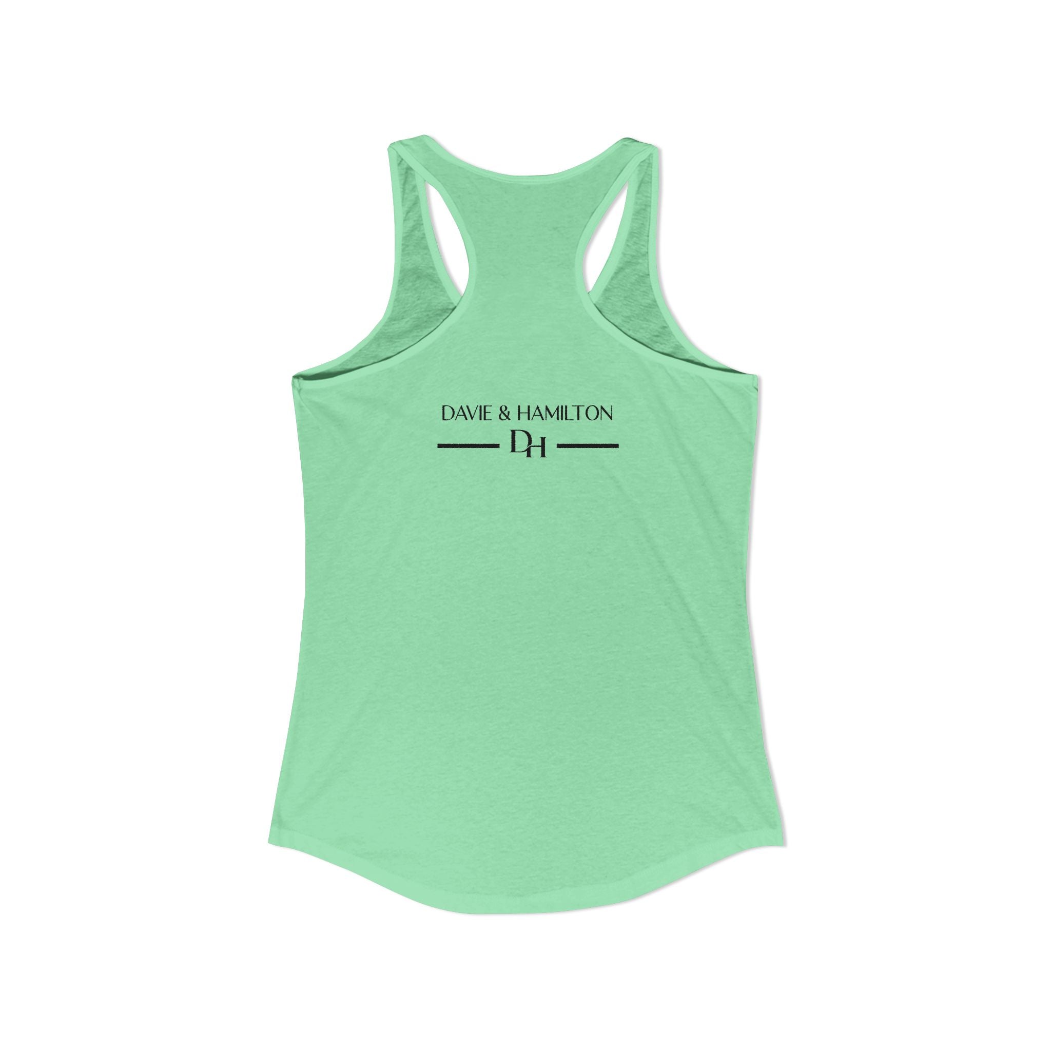 KEEP SHOWING UP: Women's Ideal Racerback Tank
