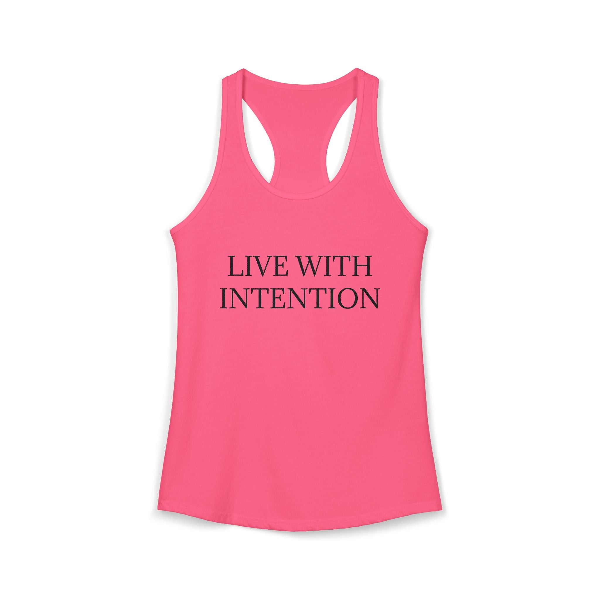 LIVE WITH INTENTION : Women's Ideal Racerback Tank