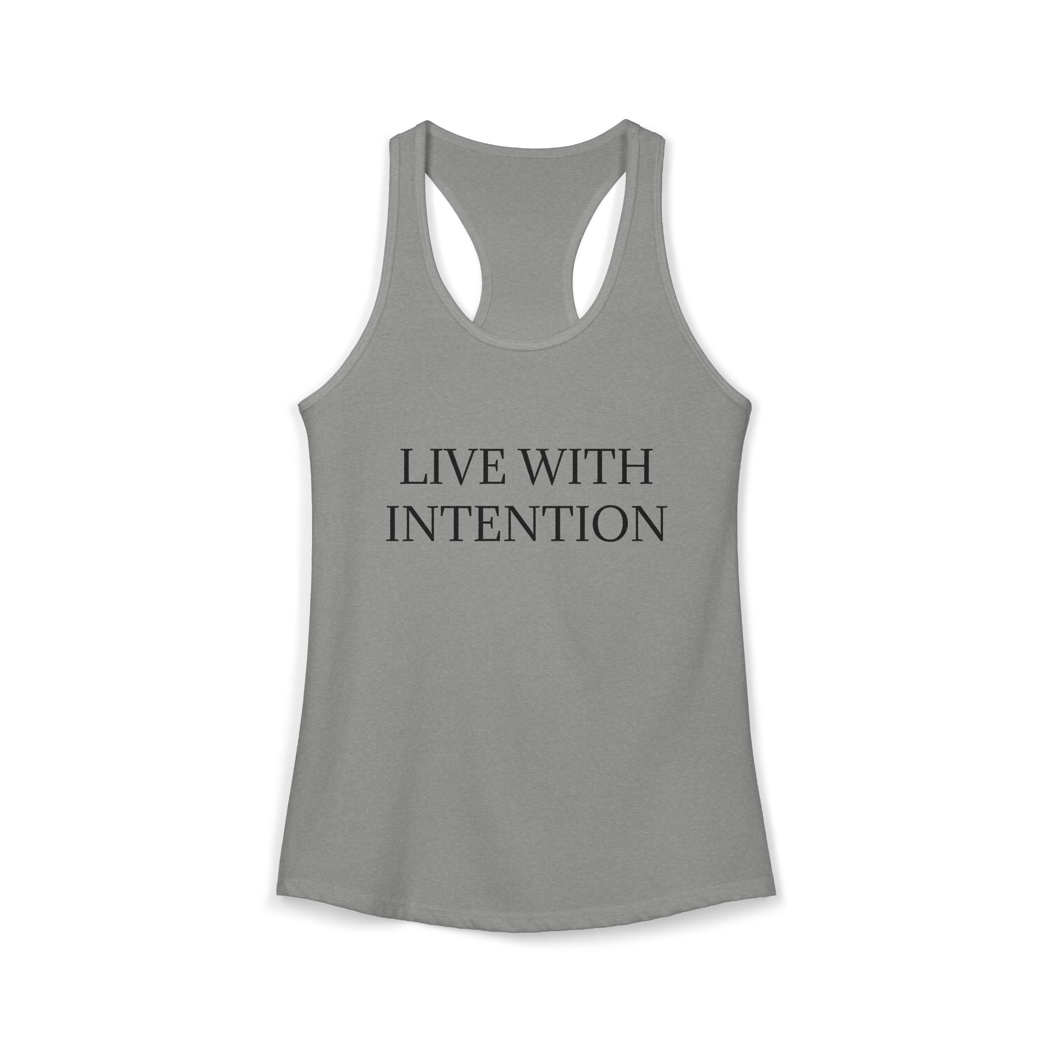 LIVE WITH INTENTION : Women's Ideal Racerback Tank