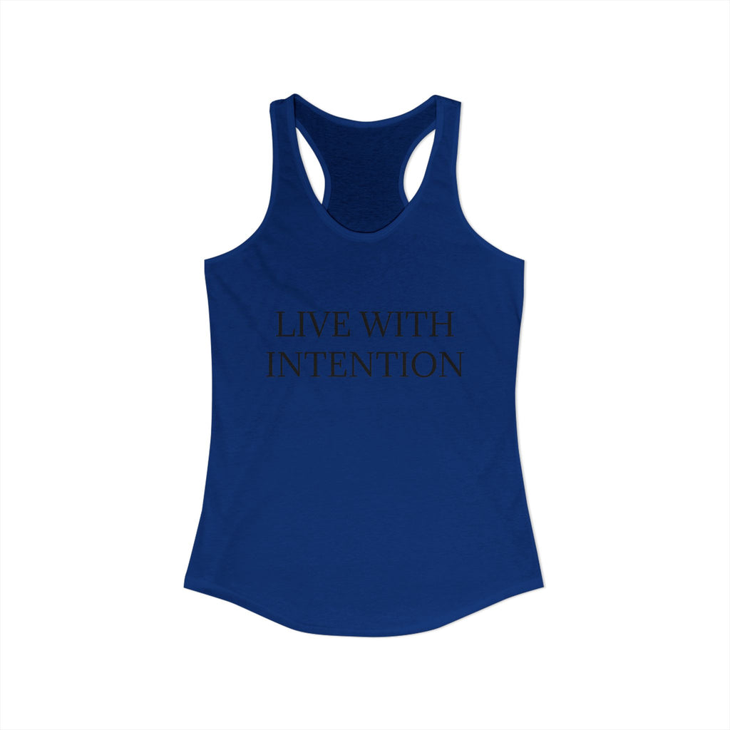 LIVE WITH INTENTION : Women's Ideal Racerback Tank