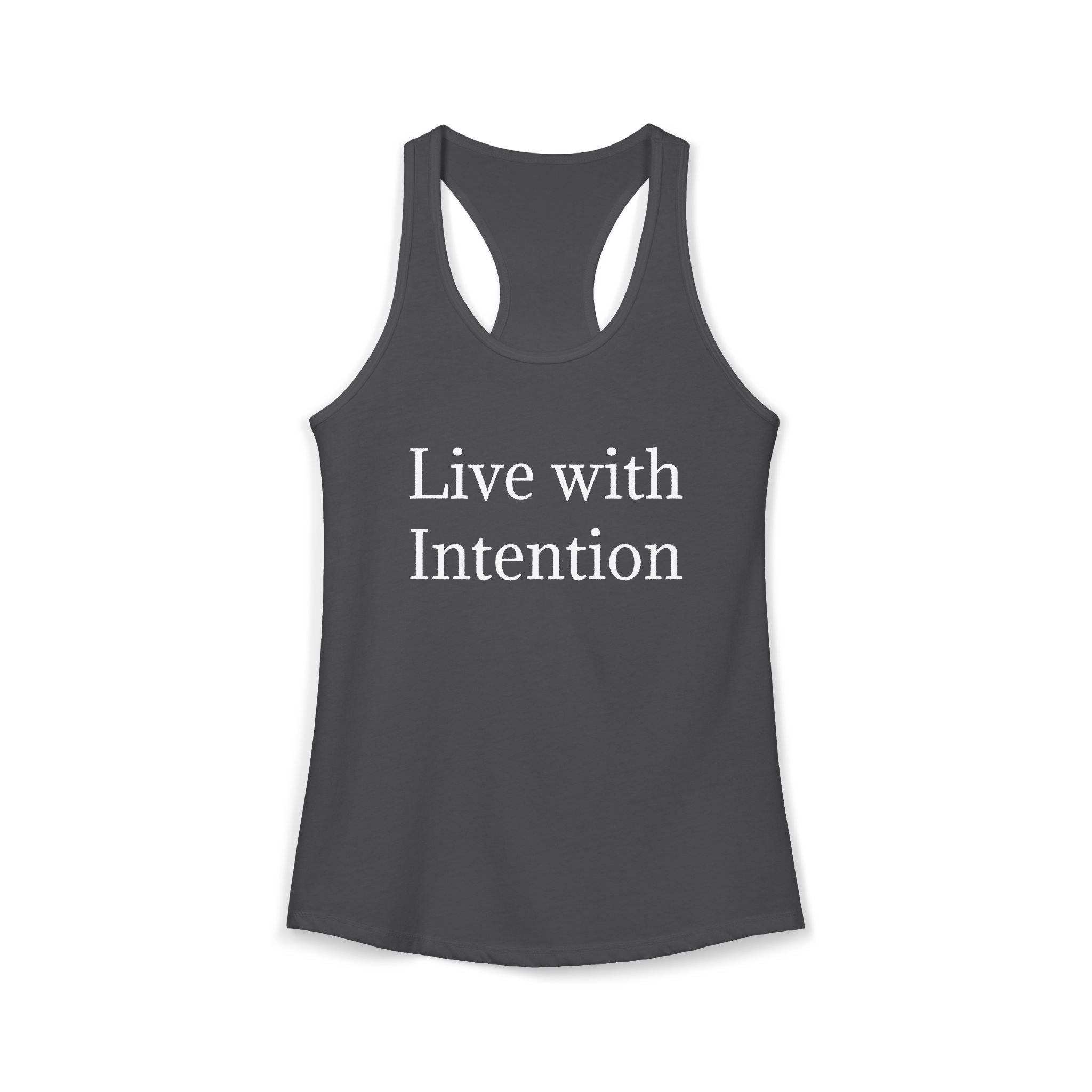 LIVE WITH INTENTION : Women's Ideal Racerback Tank