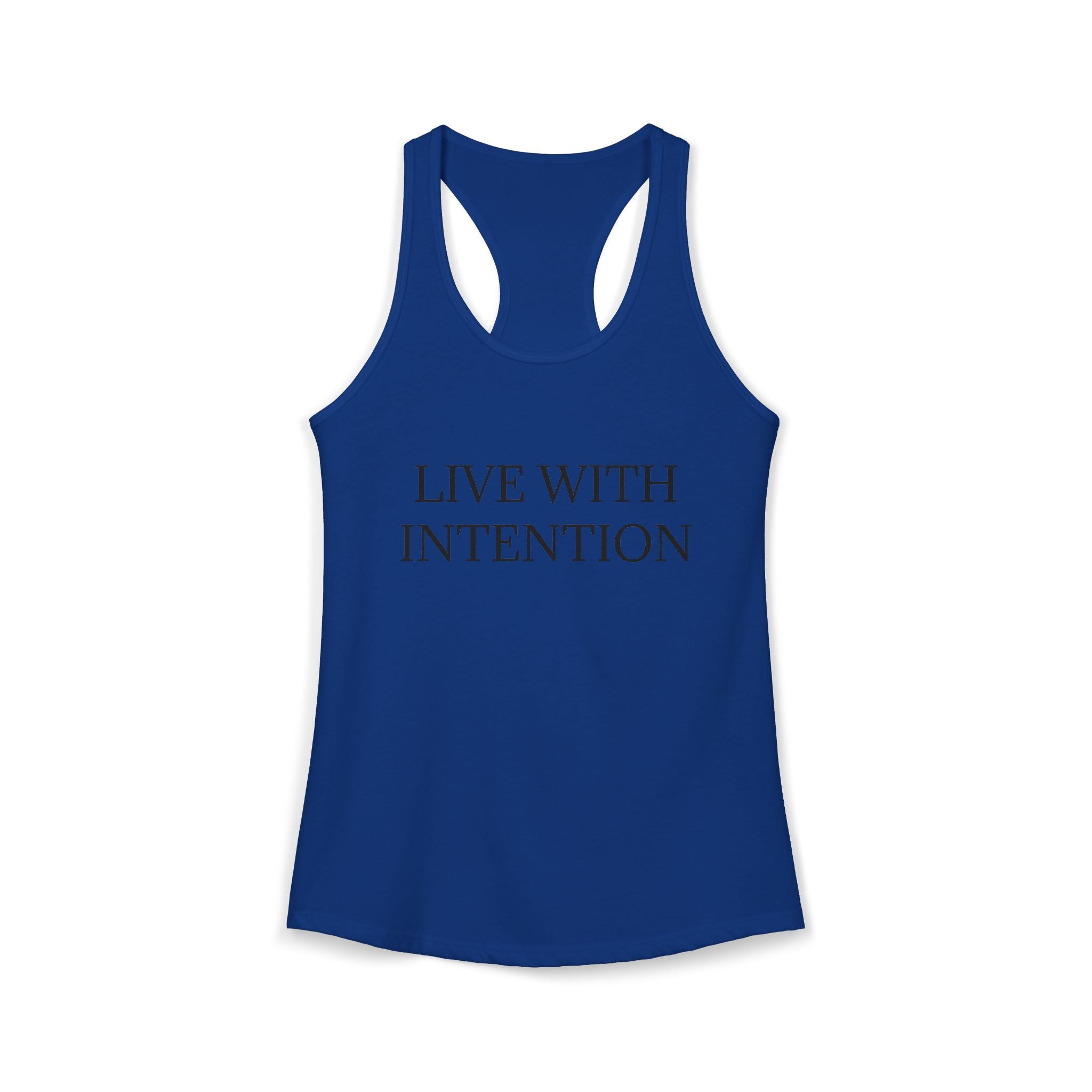 LIVE WITH INTENTION : Women's Ideal Racerback Tank