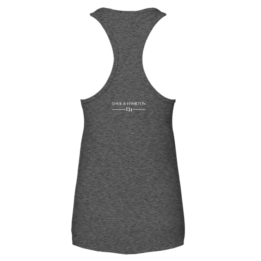 DARK GRY HEATHER - B6008 - BACK
