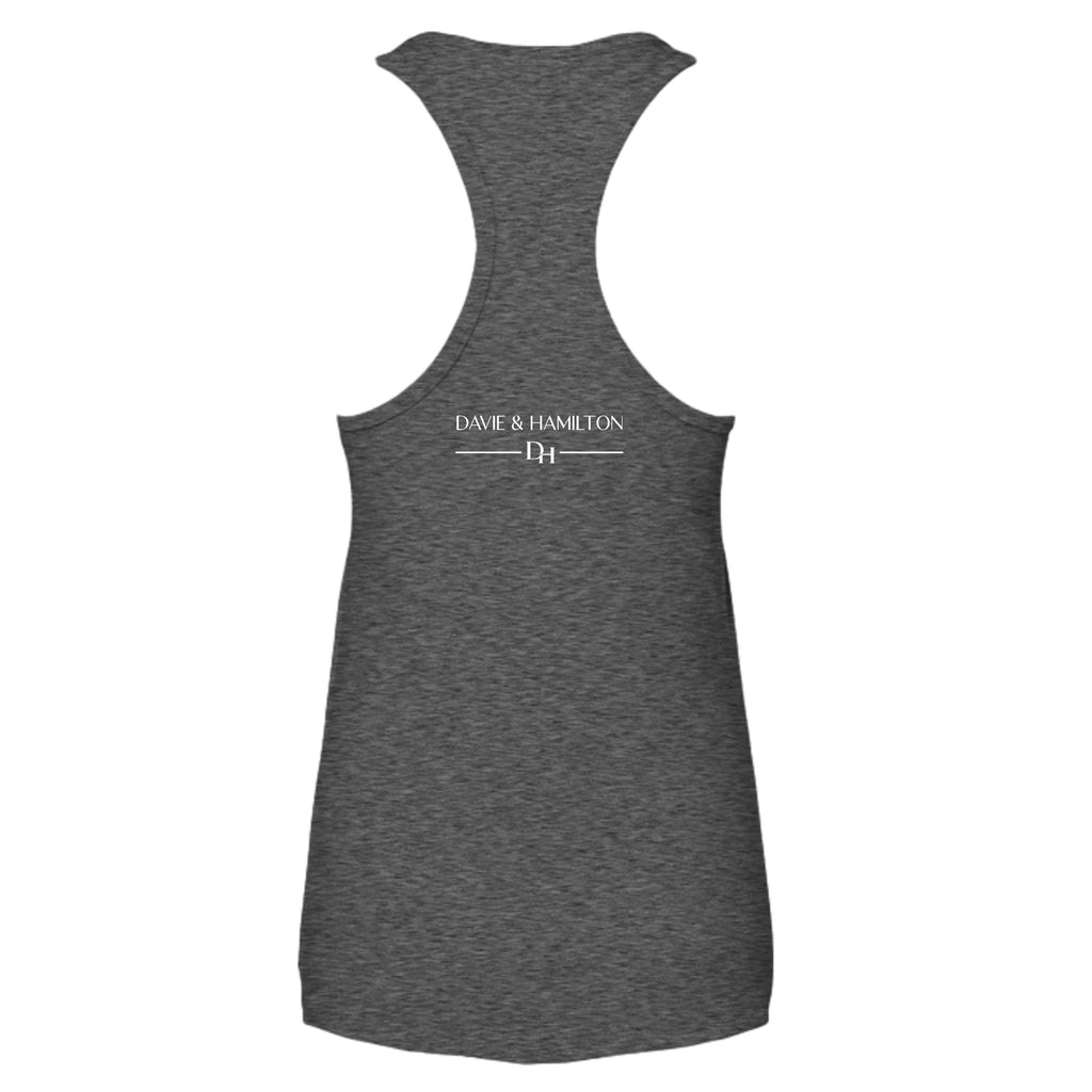 DARK GRY HEATHER - B6008 - BACK