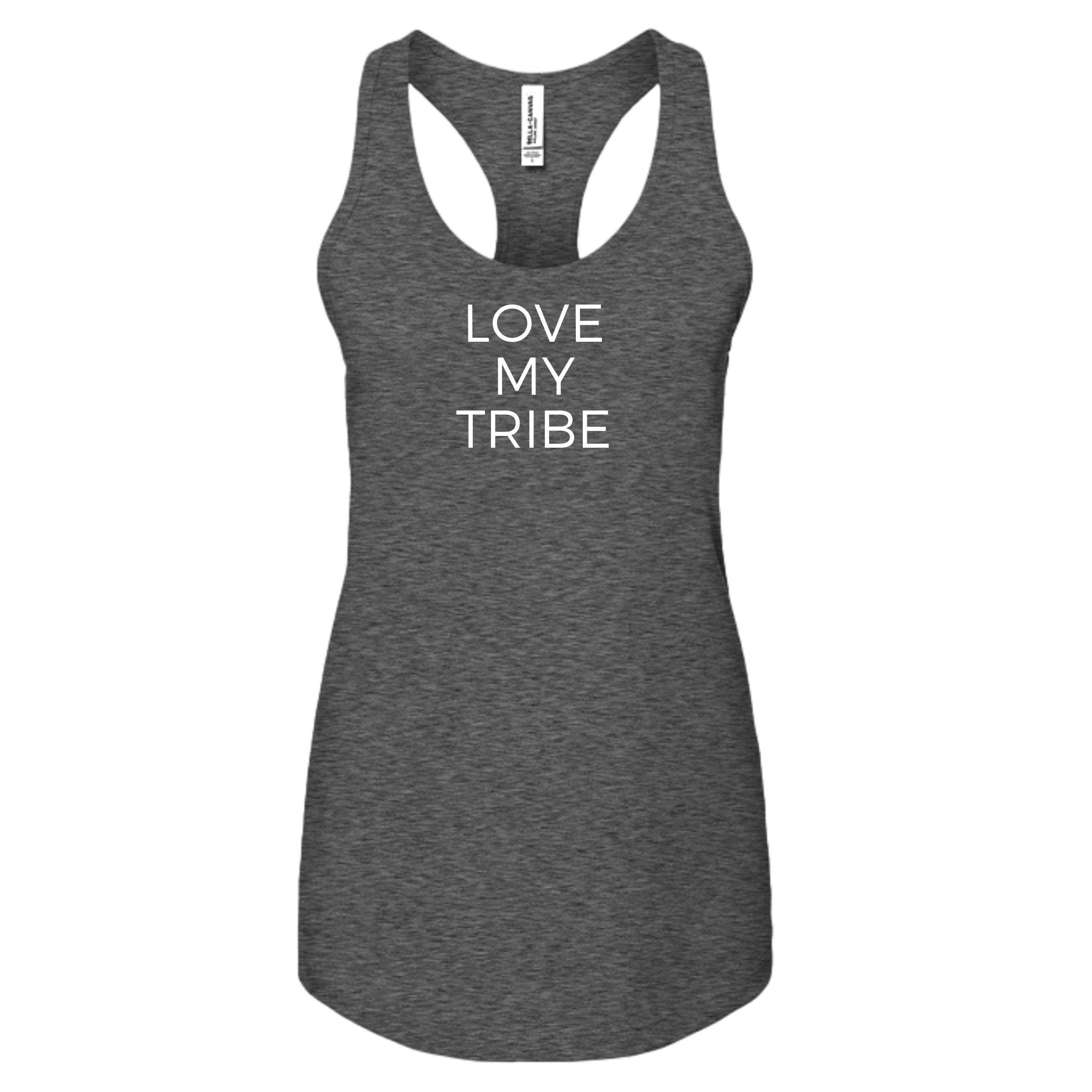 DARK GRY HEATHER - B6008 - FRONT